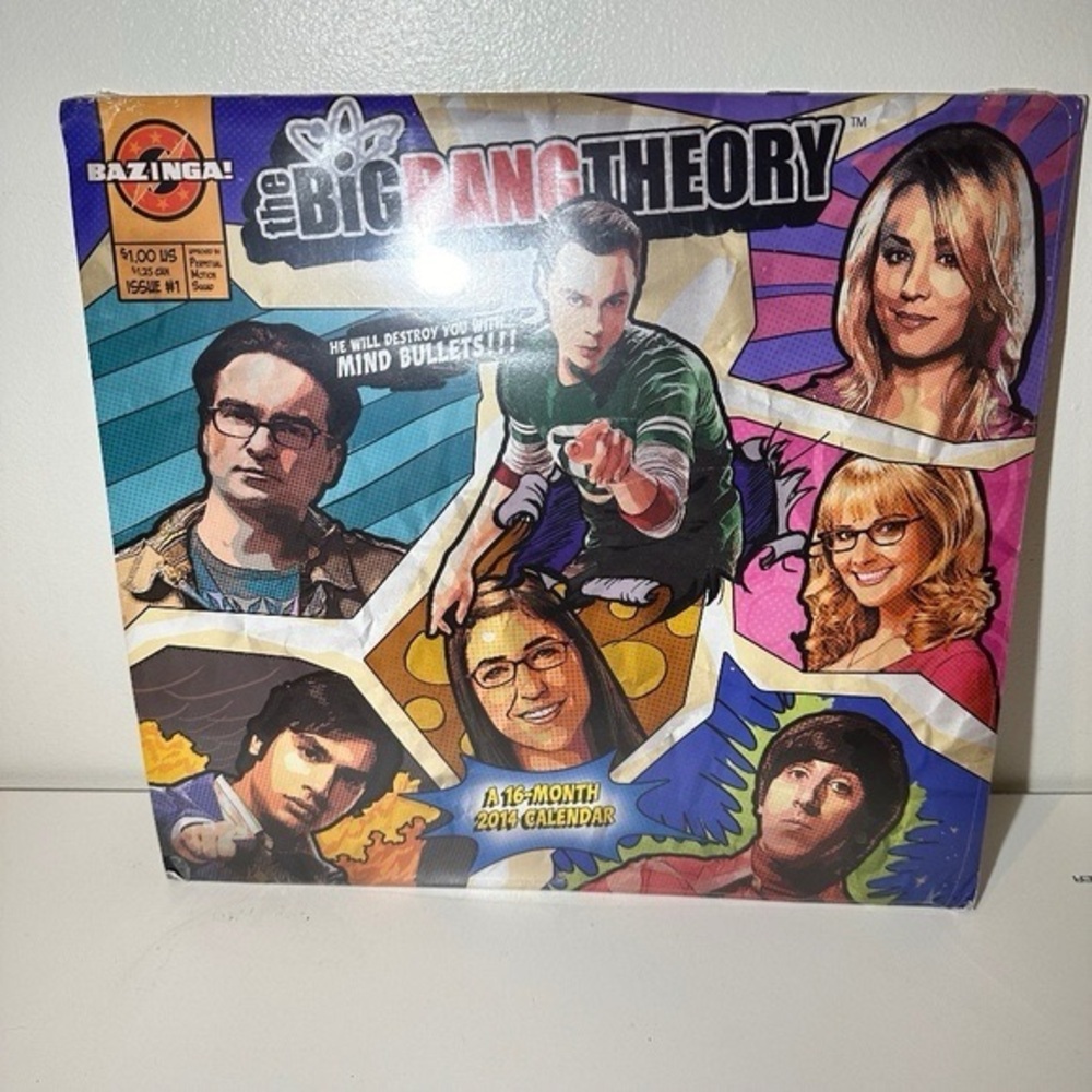 Big Bang Theory 2014 Calendar - Sealed